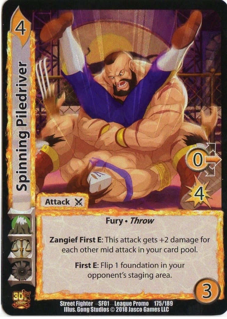 Spinning Pile Driver FOIL